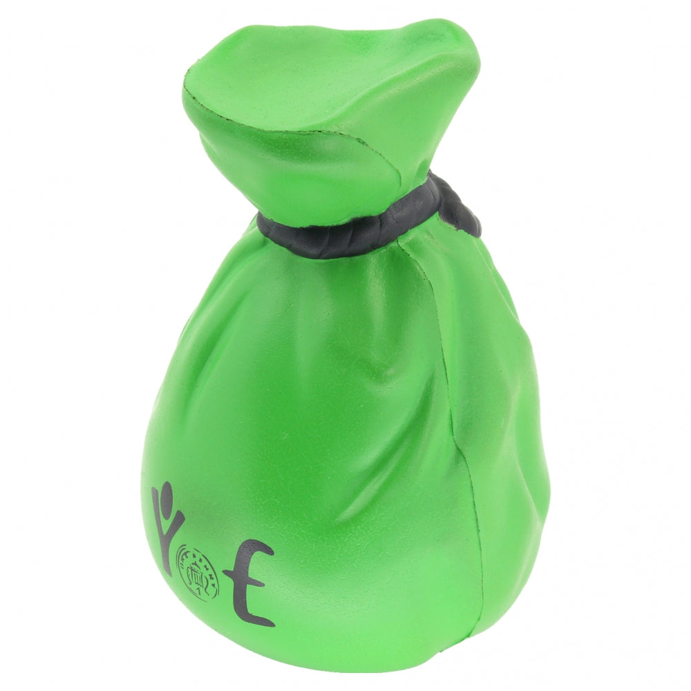 Branded Money Bag Stress Toy