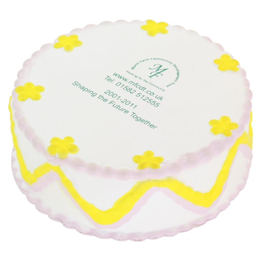 Branded Cake Stress Toy