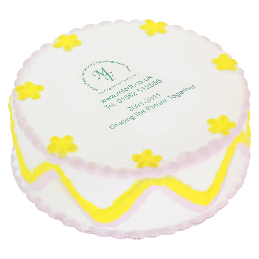 Branded Cake Stress Toy