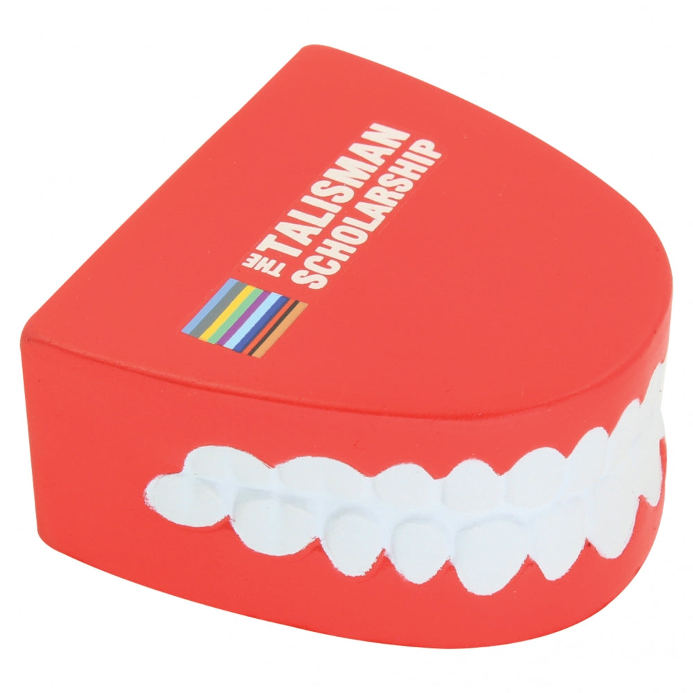 Branded Teeth Stress Toy
