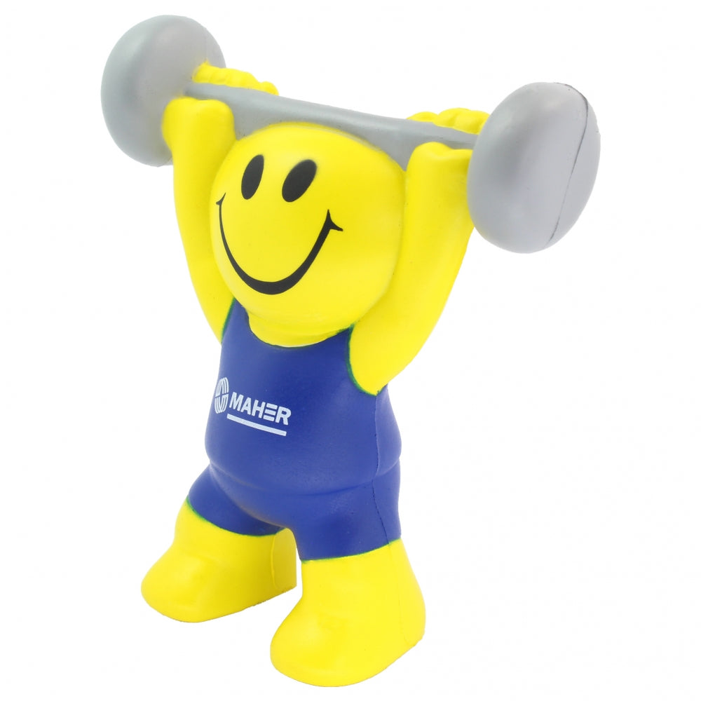 Branded Weight Lifter Stress Toy