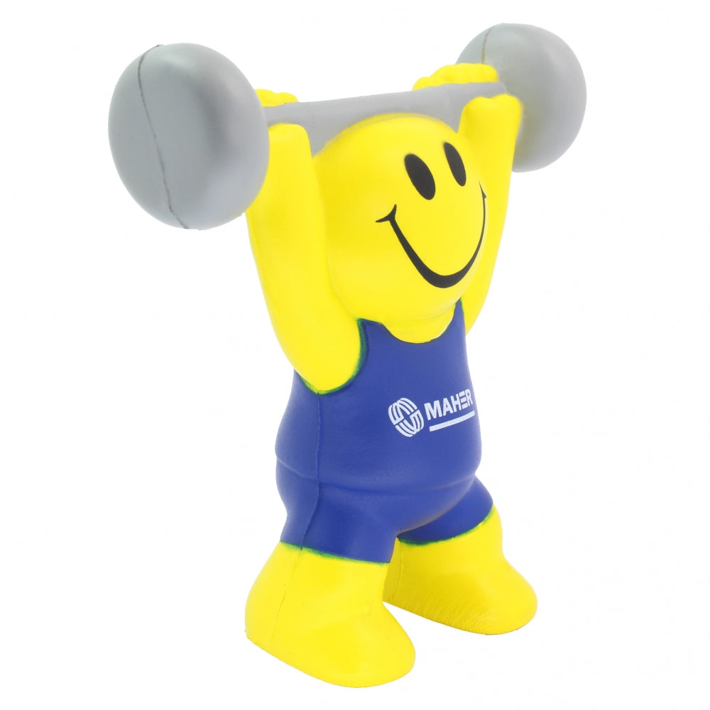 Branded Weight Lifter Stress Toy