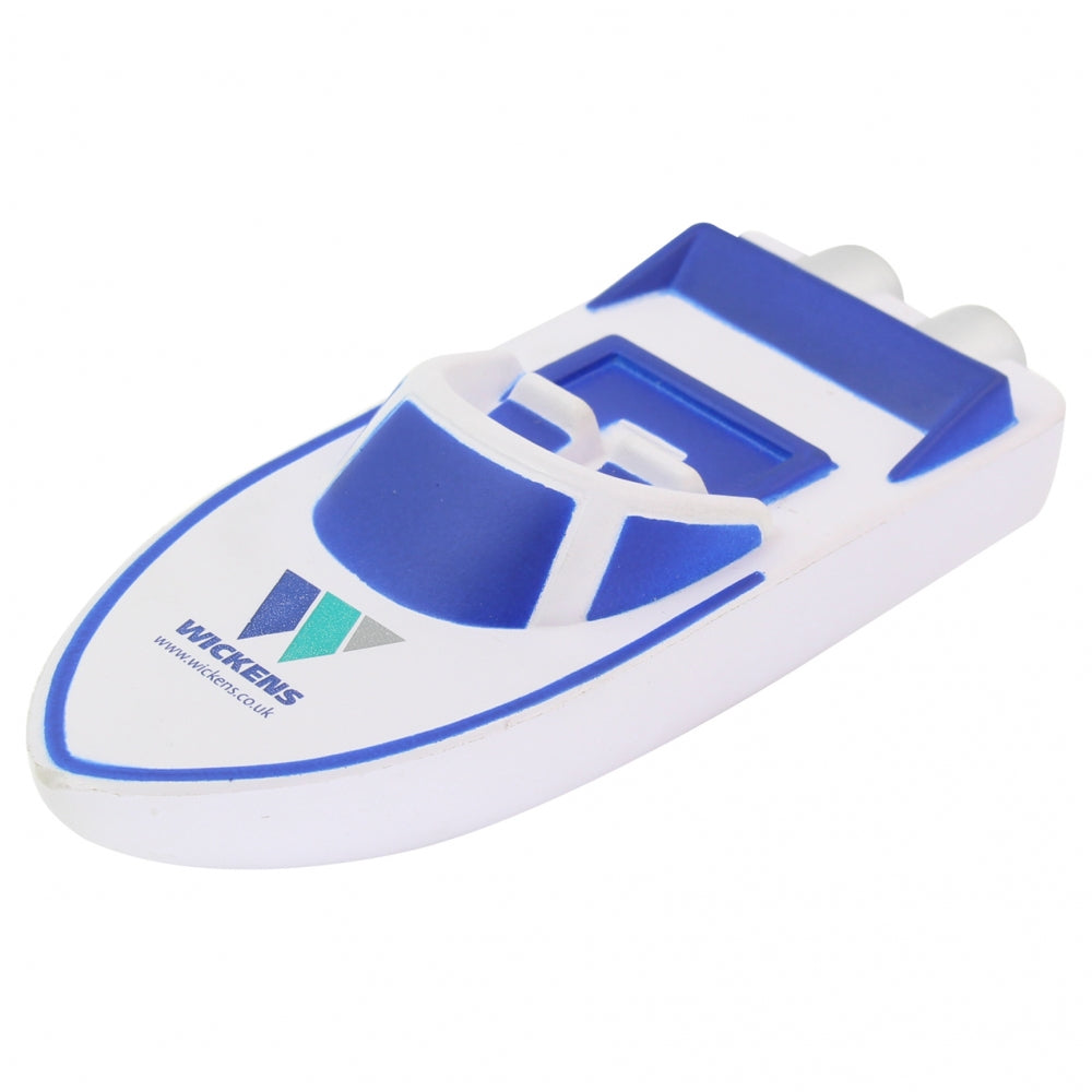 Branded Speed Boat Stress Toy