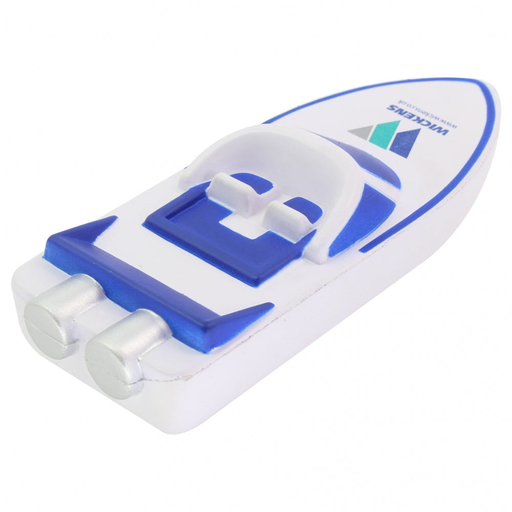 Branded Speed Boat Stress Toy
