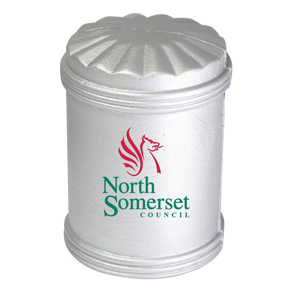 Branded Dustbin Stress Toy