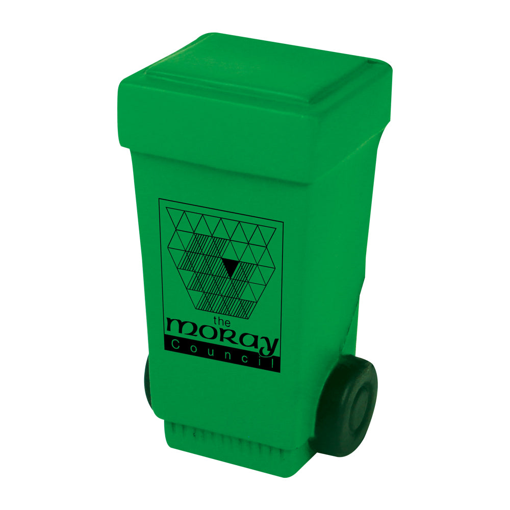 Branded Wheelie Bin Stress Toy