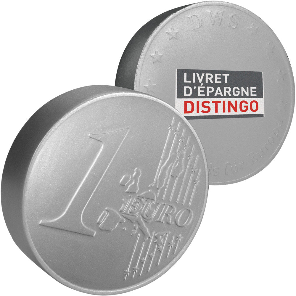 Branded Euro Coin Stress Toy