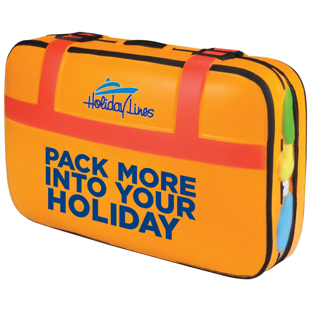 Branded Luggage Stress Toy