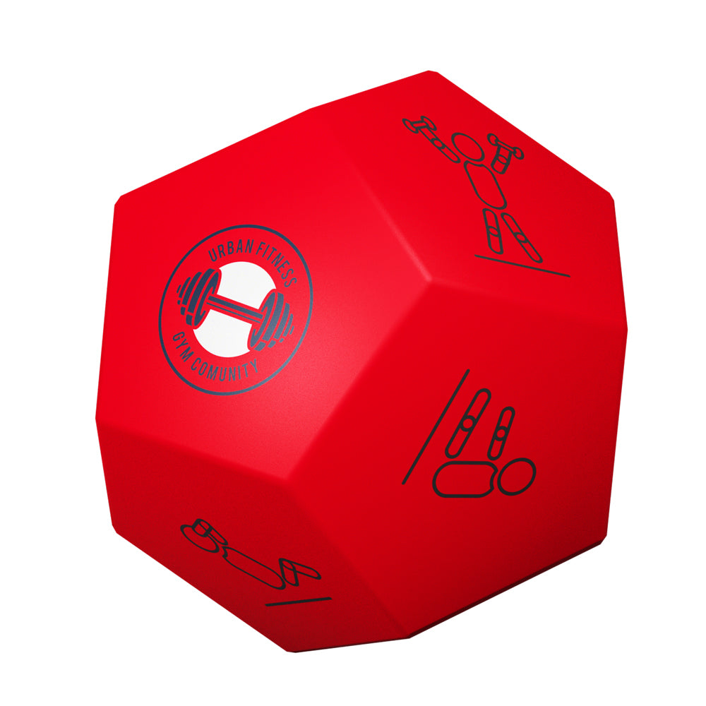 Branded 12 Sided Decision Ball Stress Toy