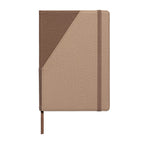 Branded Refillable A5 Journal with Front Pocket in Black