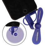 Branded Mobile Phone Fan - 3-in-1 Stress Toy