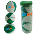 Branded Juggling Balls - Premium - Set Of 3 Stress Toy