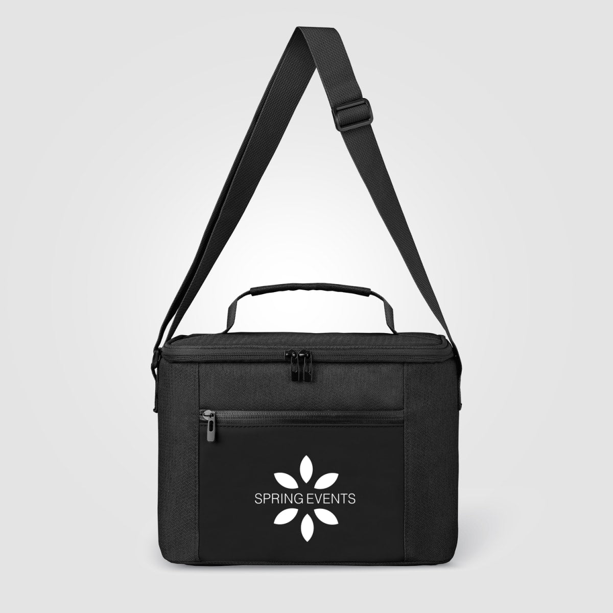 Branded rPET Zippered Insulated Cooler Bag - 10L