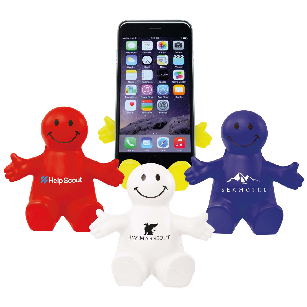 Branded Smiley Phone Holder
