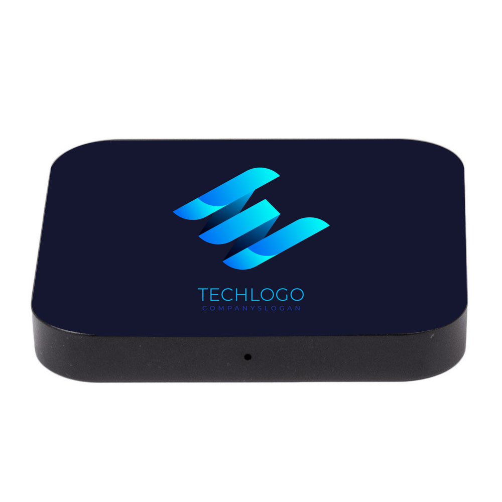 Branded Square Desktop Wireless Charger