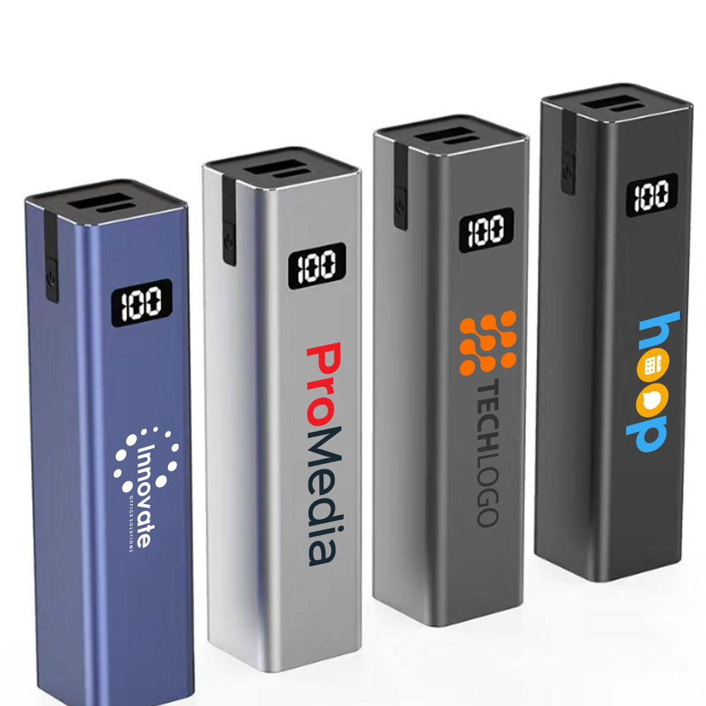 Branded LED Display Power Bank