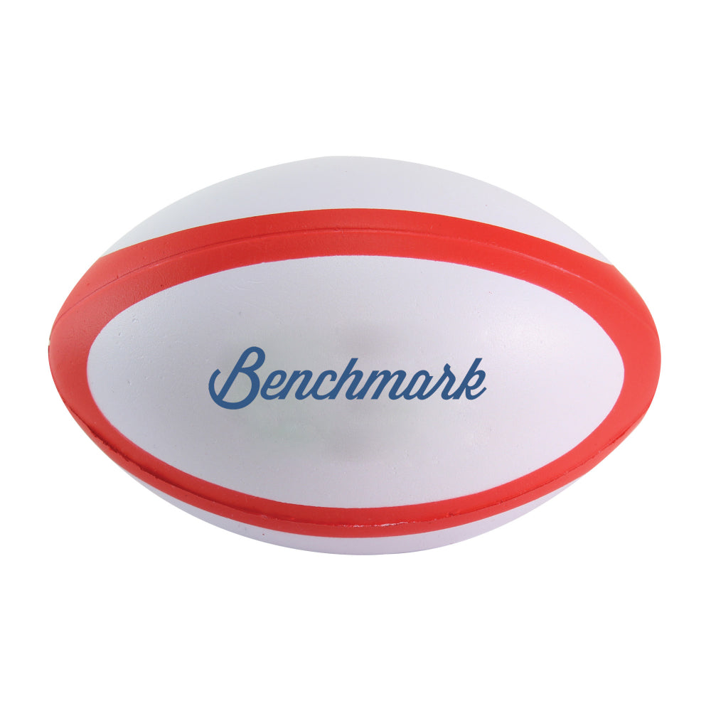 Branded Rugby Ball Stress Toy