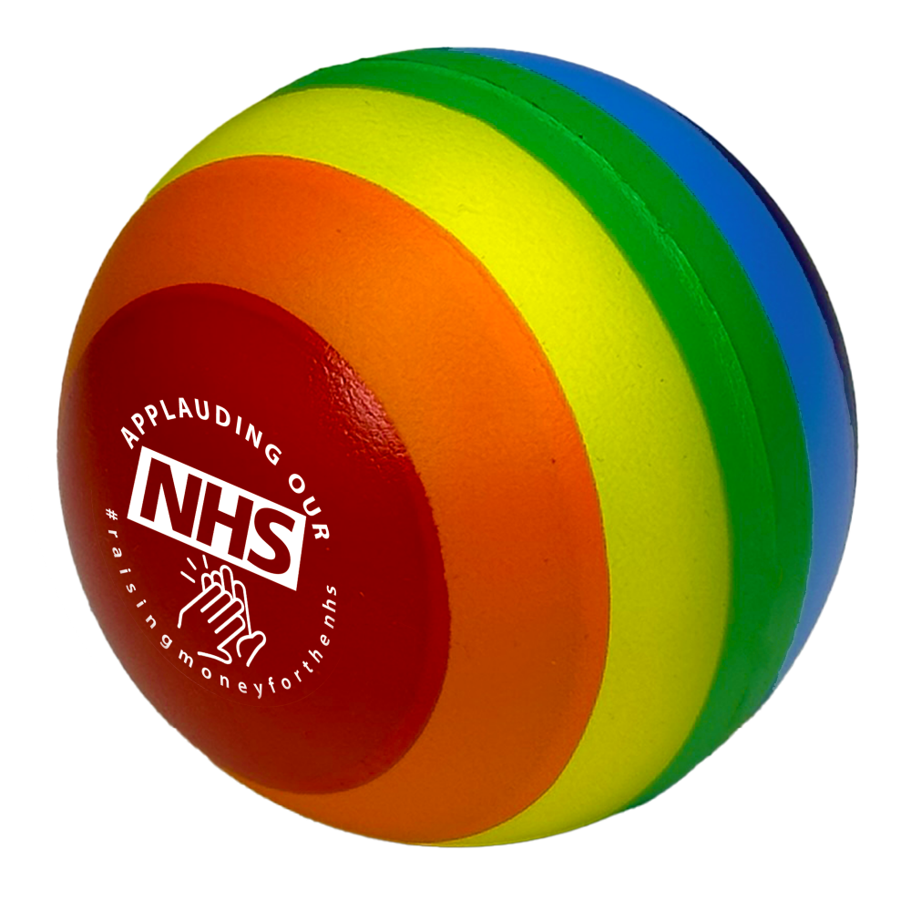 Branded Rainbow Stress Ball