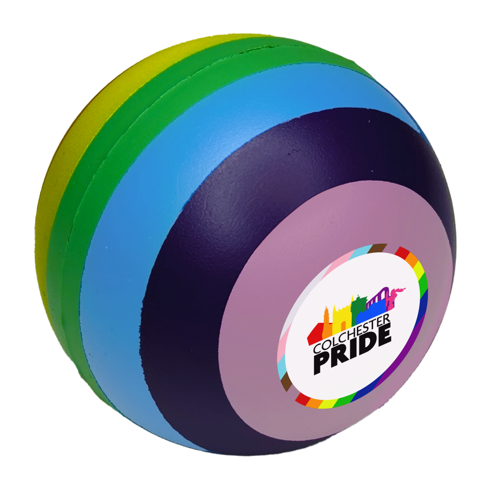 Branded Rainbow Stress Ball