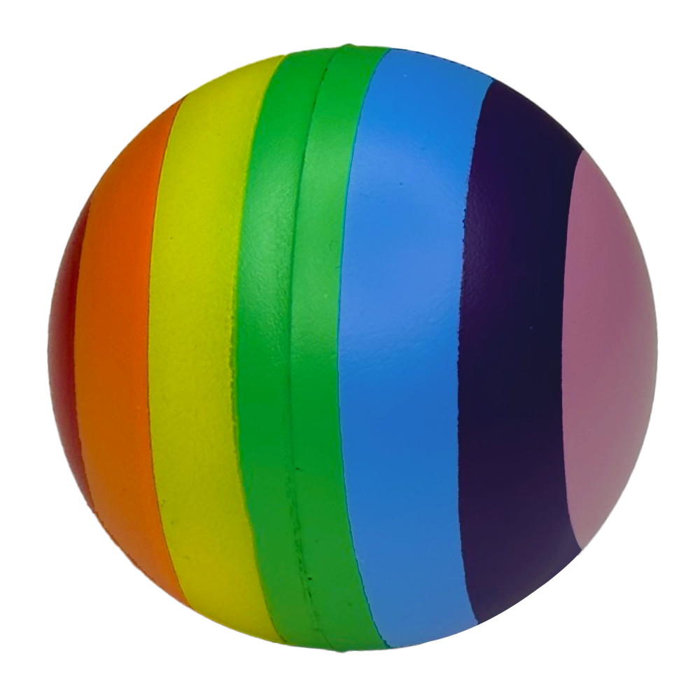 Branded Rainbow Stress Ball