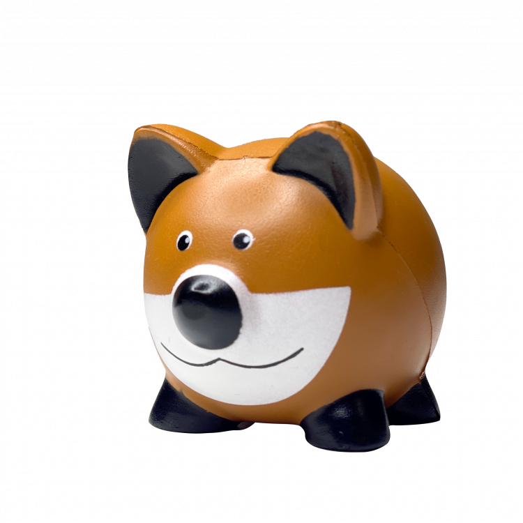 Branded Fox Stress Toy