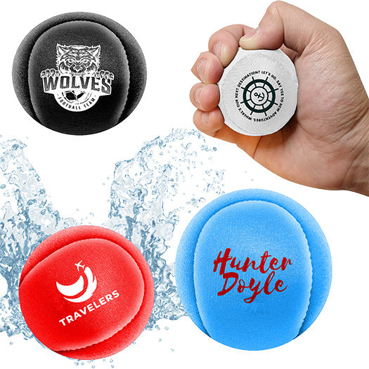 Branded Squishy Skim Ball Stress Toy