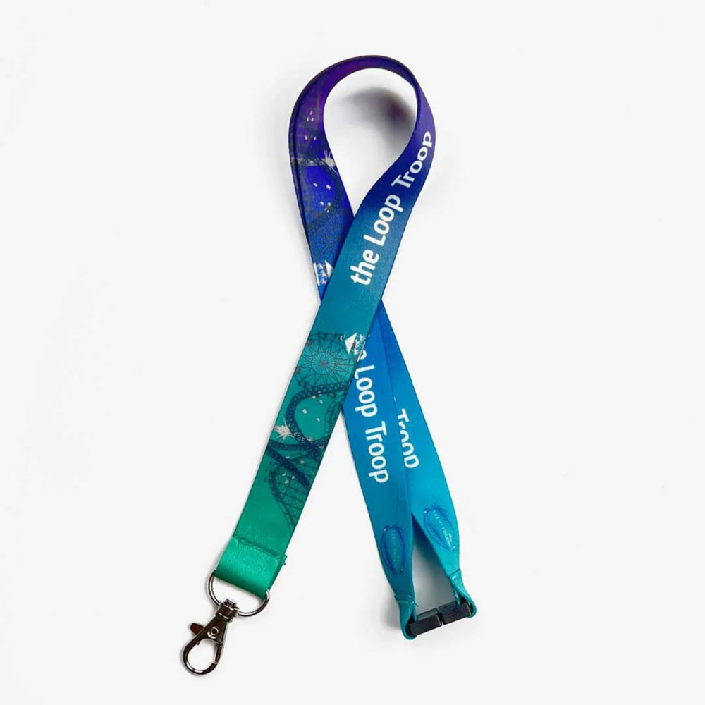 Branded Full Colour Lanyard