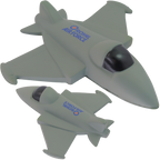 Branded Fighter Jet Stress Toy