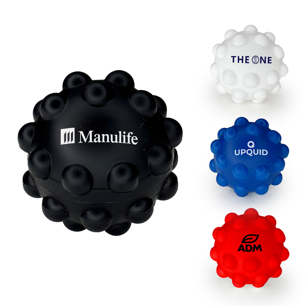 Branded Pop It Ball Stress Toy