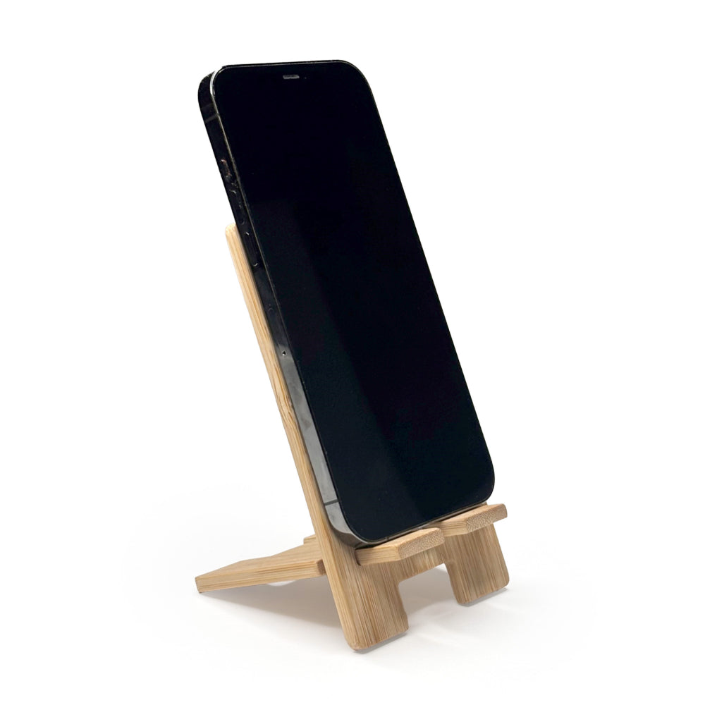 Branded Bamboo Phone Stand - N0150