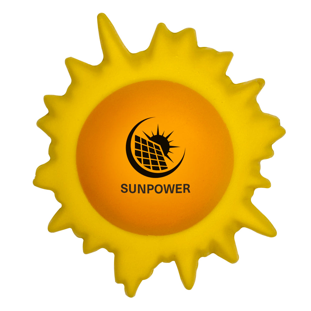 Branded Sun Stress Toy