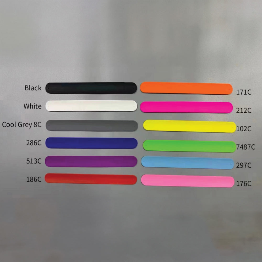 Branded Silicone Slap Band