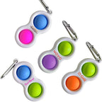 Branded Pop it Fidget Keyring Stress Toy
