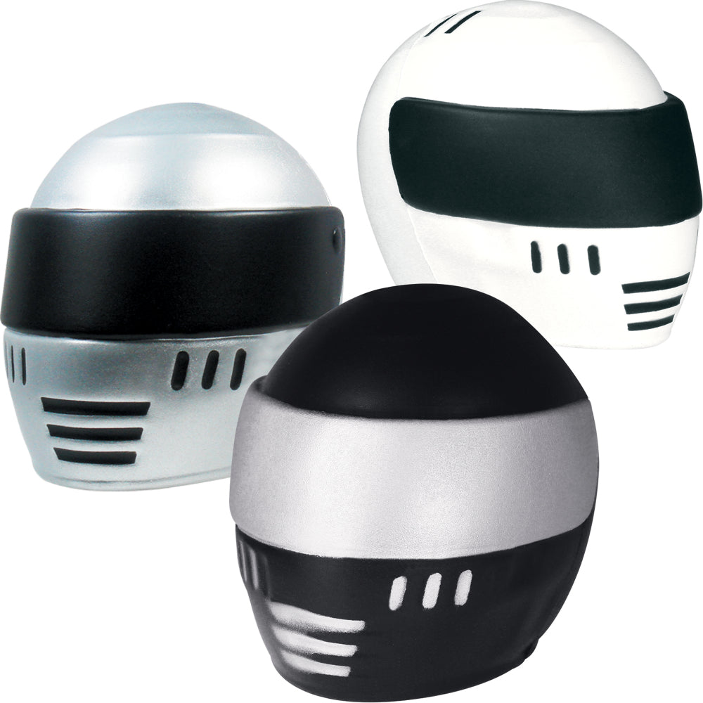 Branded Crash Helmet Stress Toy
