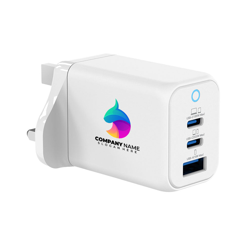 Branded USB Charger Plug 65W
