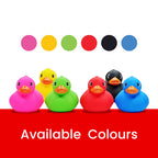 Branded Soft Touch Rubber Duck Stress Toy