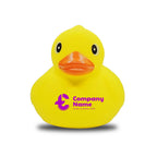Branded Soft Touch Rubber Duck Stress Toy