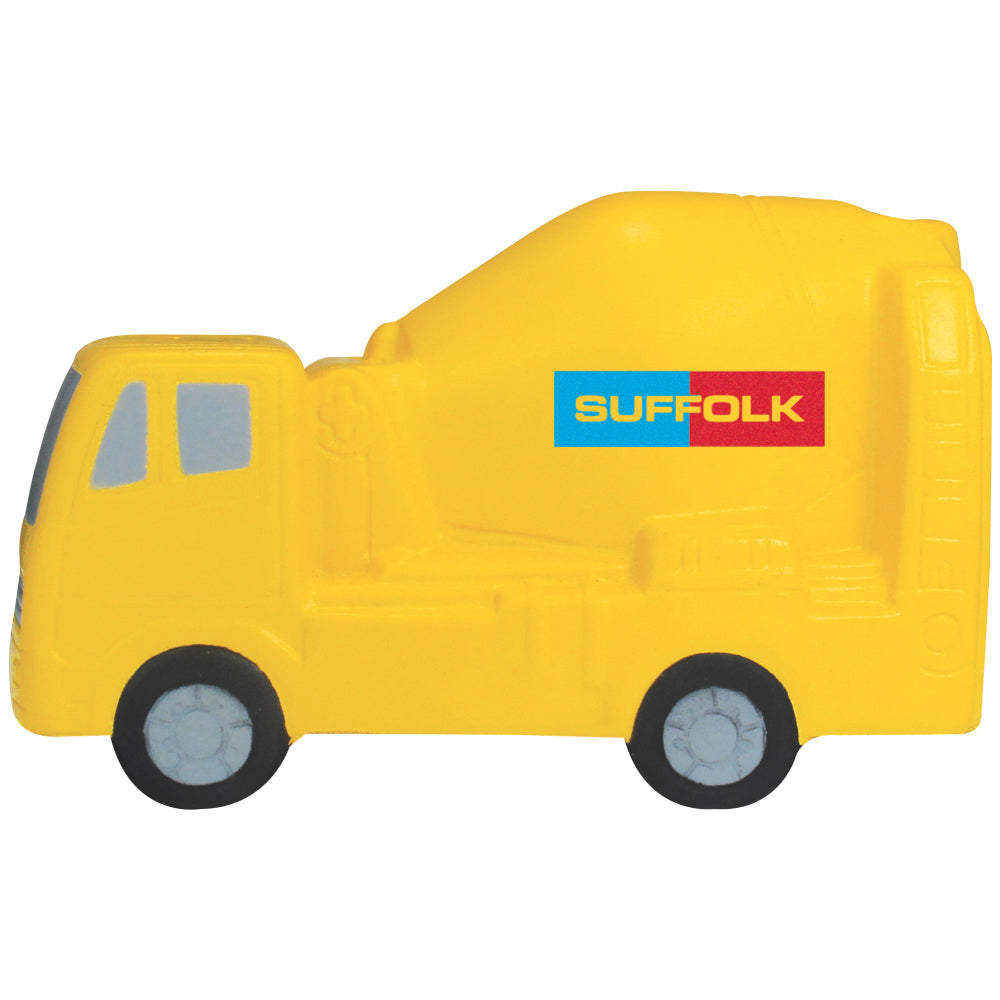 Branded Cement Mixer Stress Toy