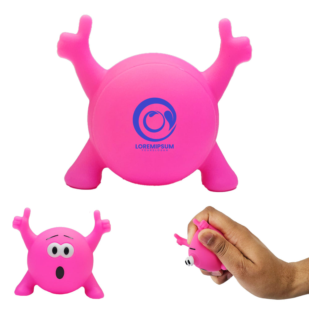 Branded Pop-i Man Stress Toy