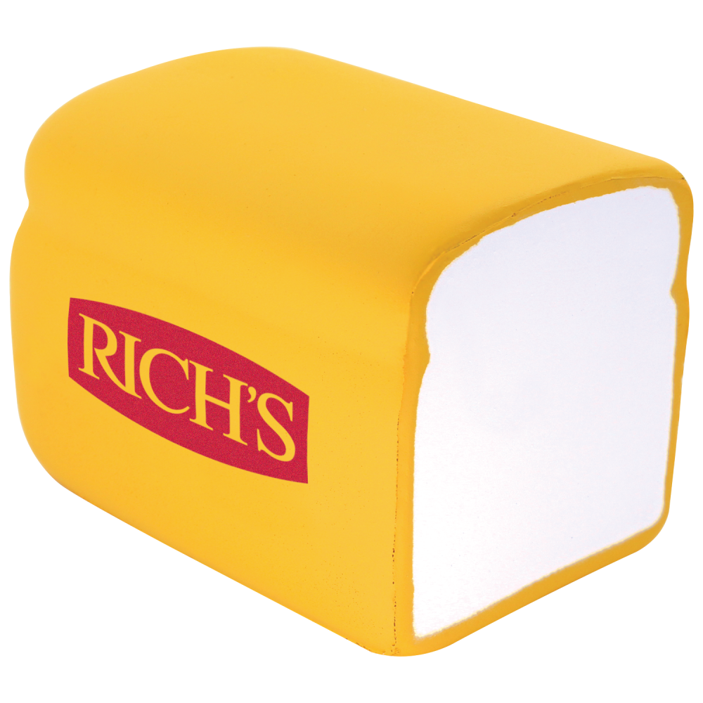 Branded Bread Loaf Stress Toy
