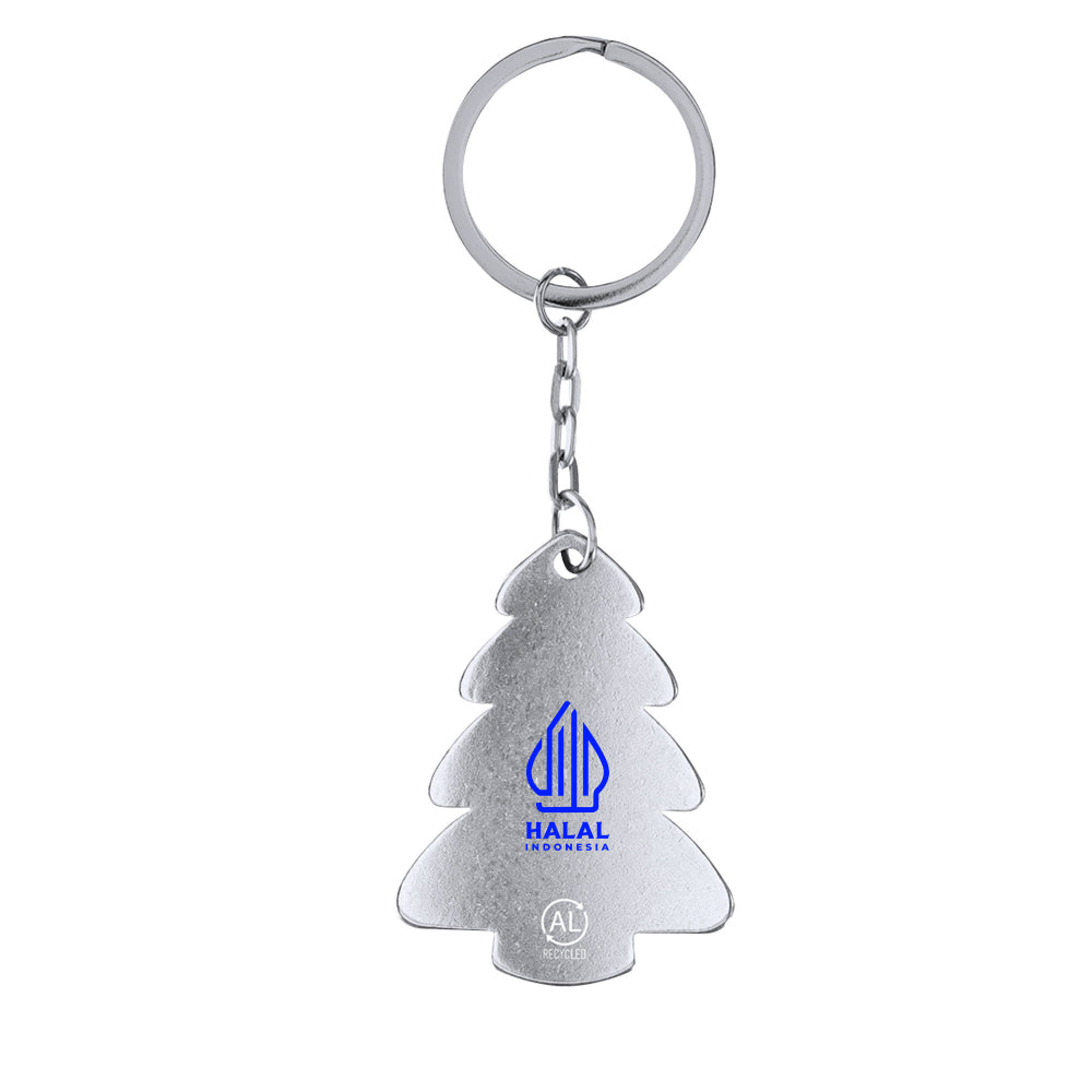 Branded Christmas Tree keyring Stress Toy