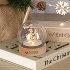 Branded Illuminated Christmas Ball Stress Toy