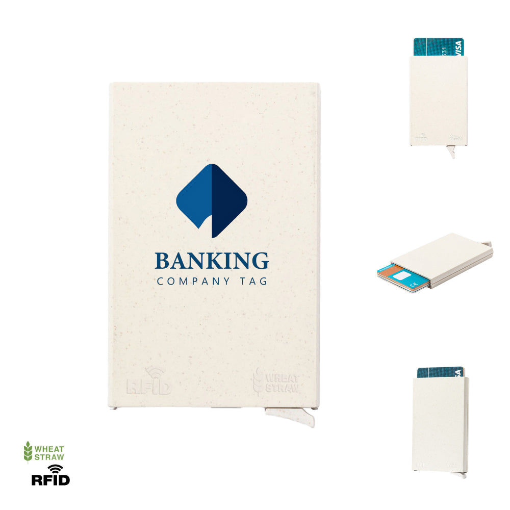 Branded Eco-Friendly Card Holder Stress Toy
