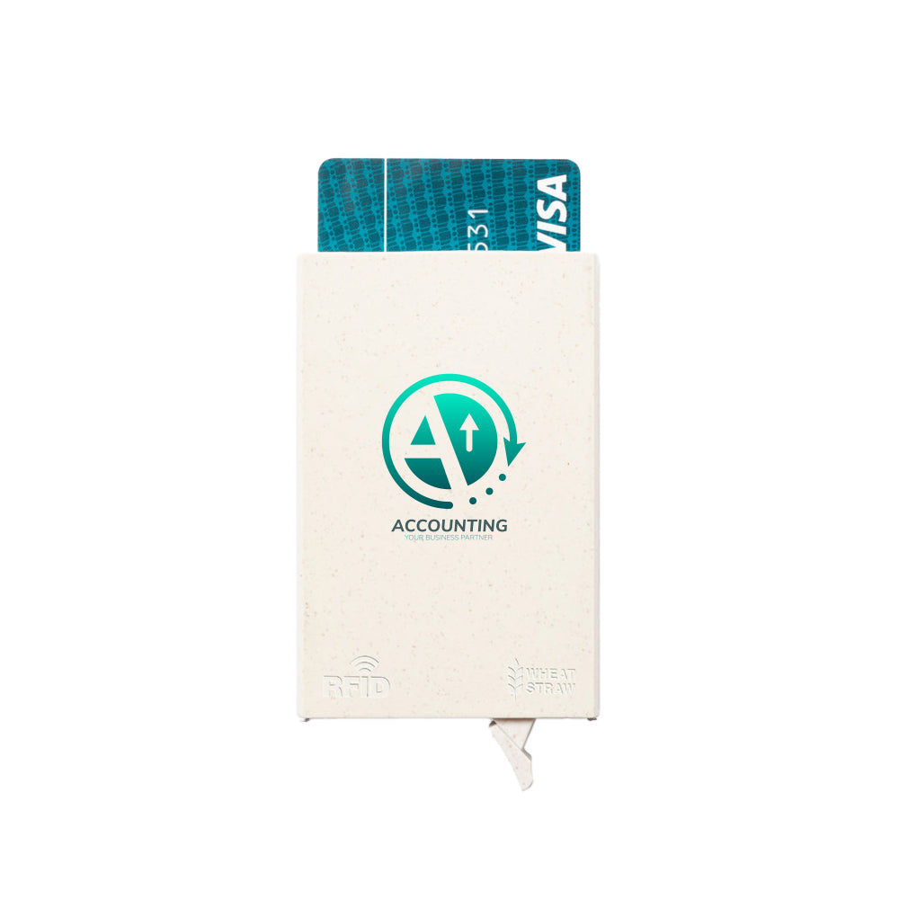 Branded Eco-Friendly Card Holder Stress Toy