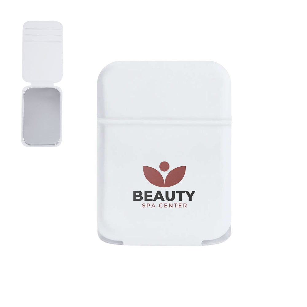 Branded Mirror with Soft Cover Stress Toy