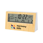 Branded Bamboo Weather Station