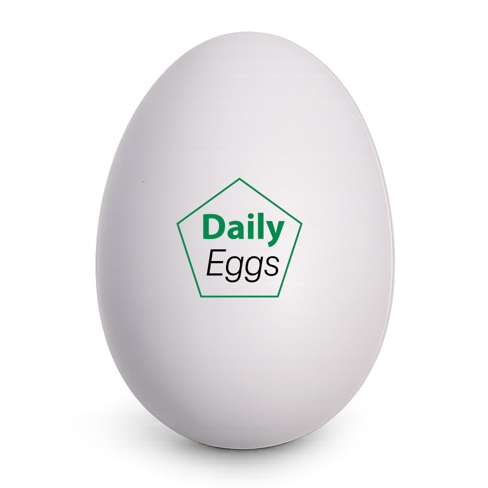 Branded Egg Stress Toy