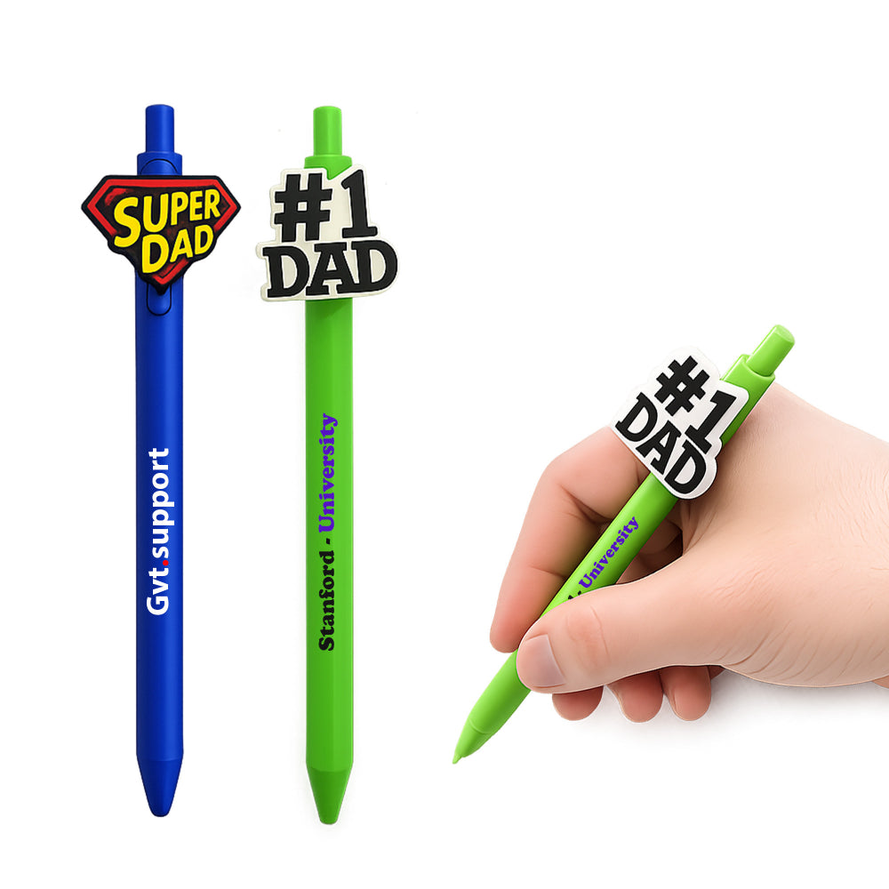 Branded Bespoke Pen - PVC Clip