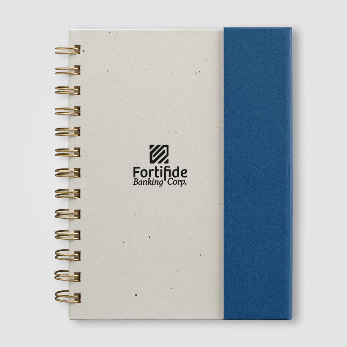 Branded B6 Spiral Notebook with Sticky Notes and Pen