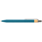Branded Recycled Plastic Pen with Bamboo Accent